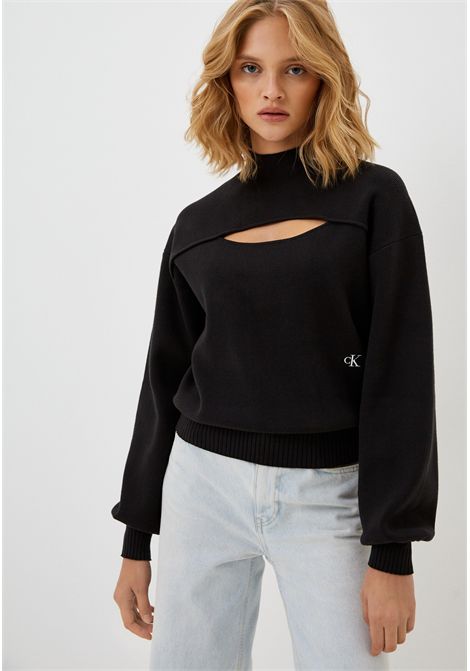 Maglione CALVIN KLEIN | Maglie | J20J221964BEH CK BLACK